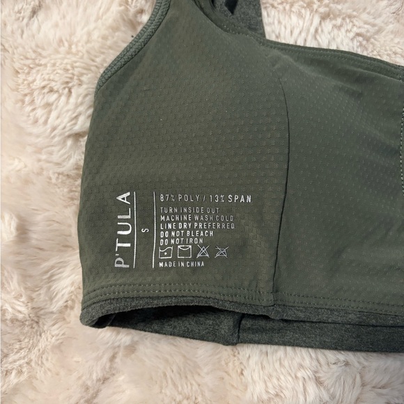 P'tula Charcoal Sports Bra - Picture 5 of 5